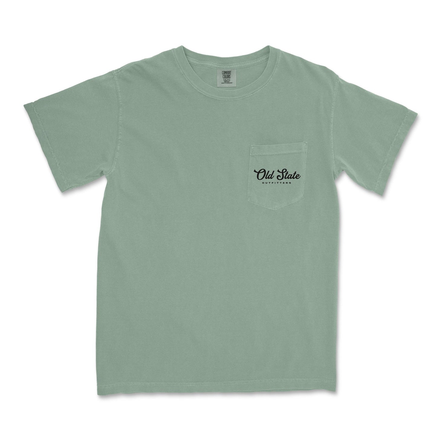 Old State Outfitters Topo Pocket Tee