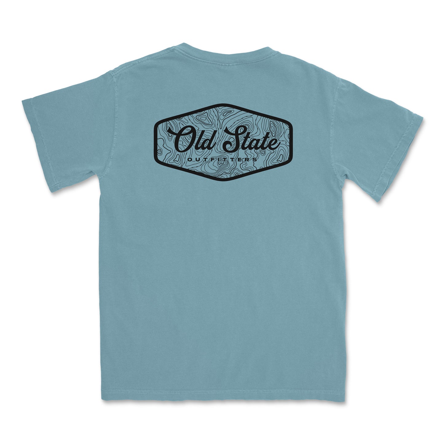 Old State Outfitters Topo Pocket Tee