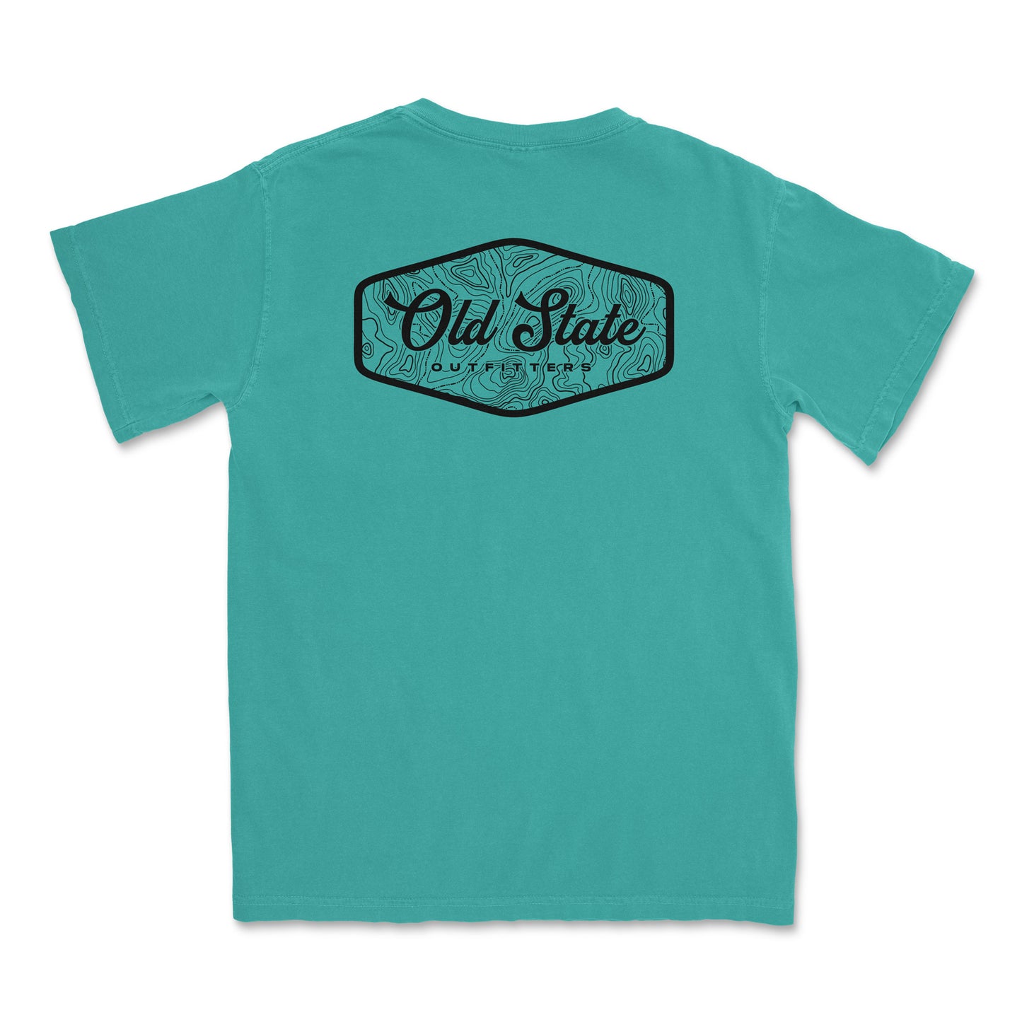 Old State Outfitters Topo Pocket Tee