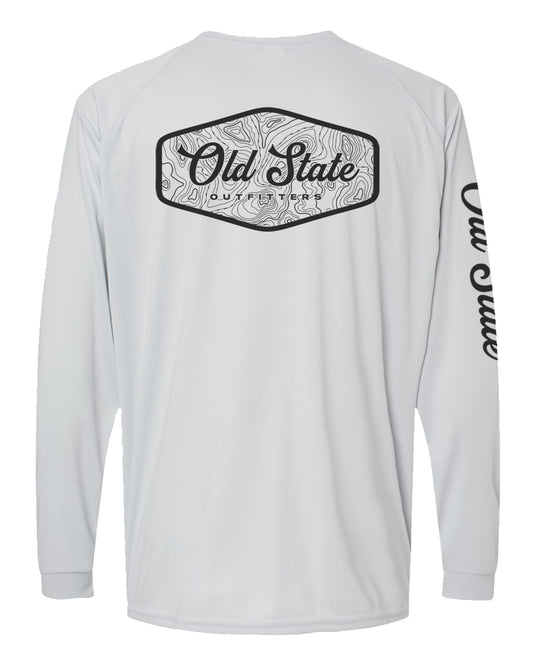 Old State Outfitters Topo Performance Long Sleeve Shirt