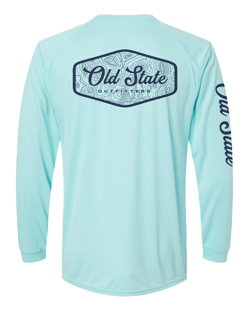 Old State Outfitters Topo Performance Long Sleeve Shirt