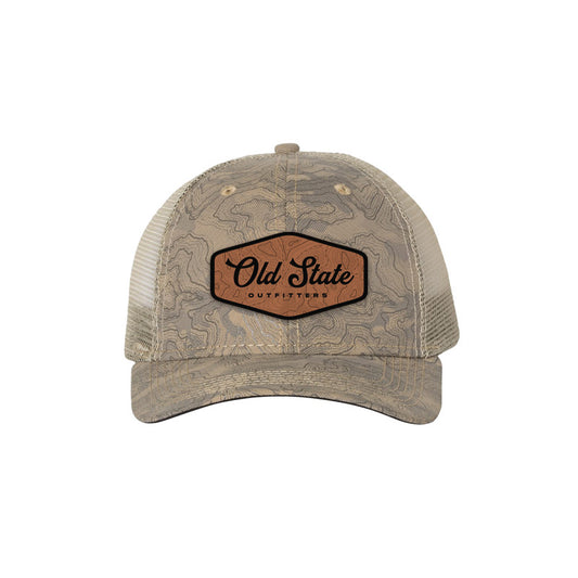 Old State Outfitters Topo Trucker Hat