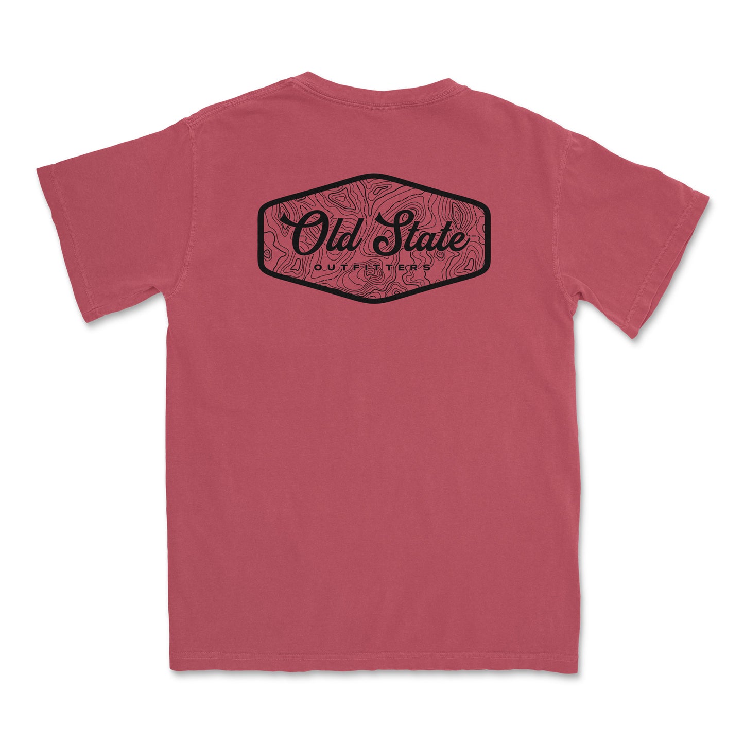 Old State Outfitters Topo Pocket Tee